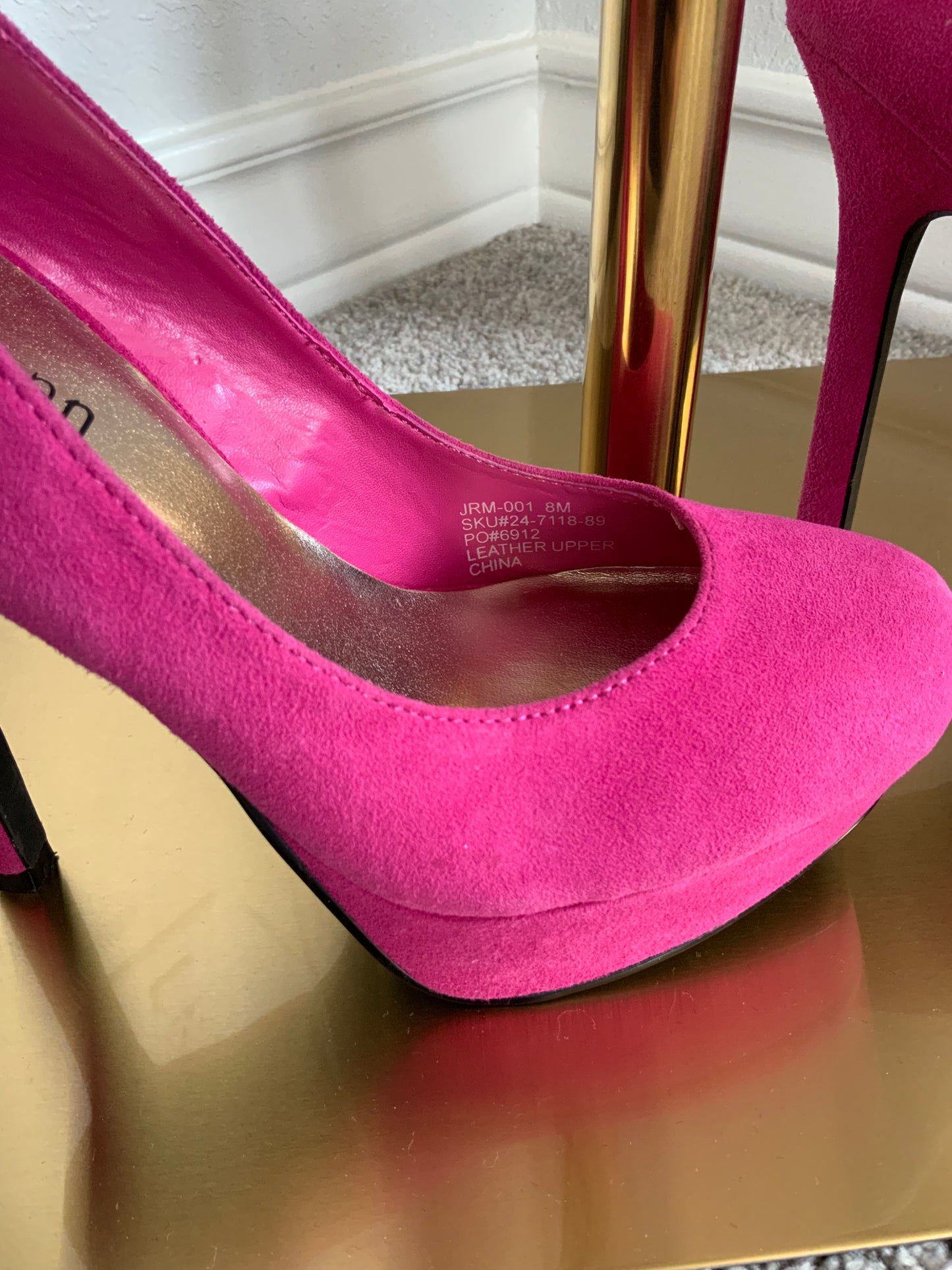 Cathy Jean Pink Heels