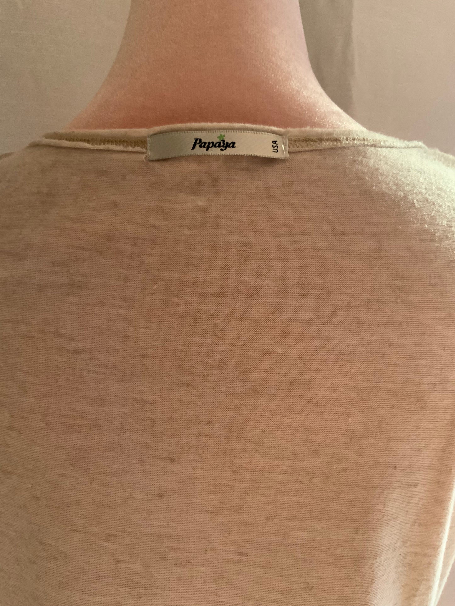 PAPAYA BROWN TOP W/OUT BELT