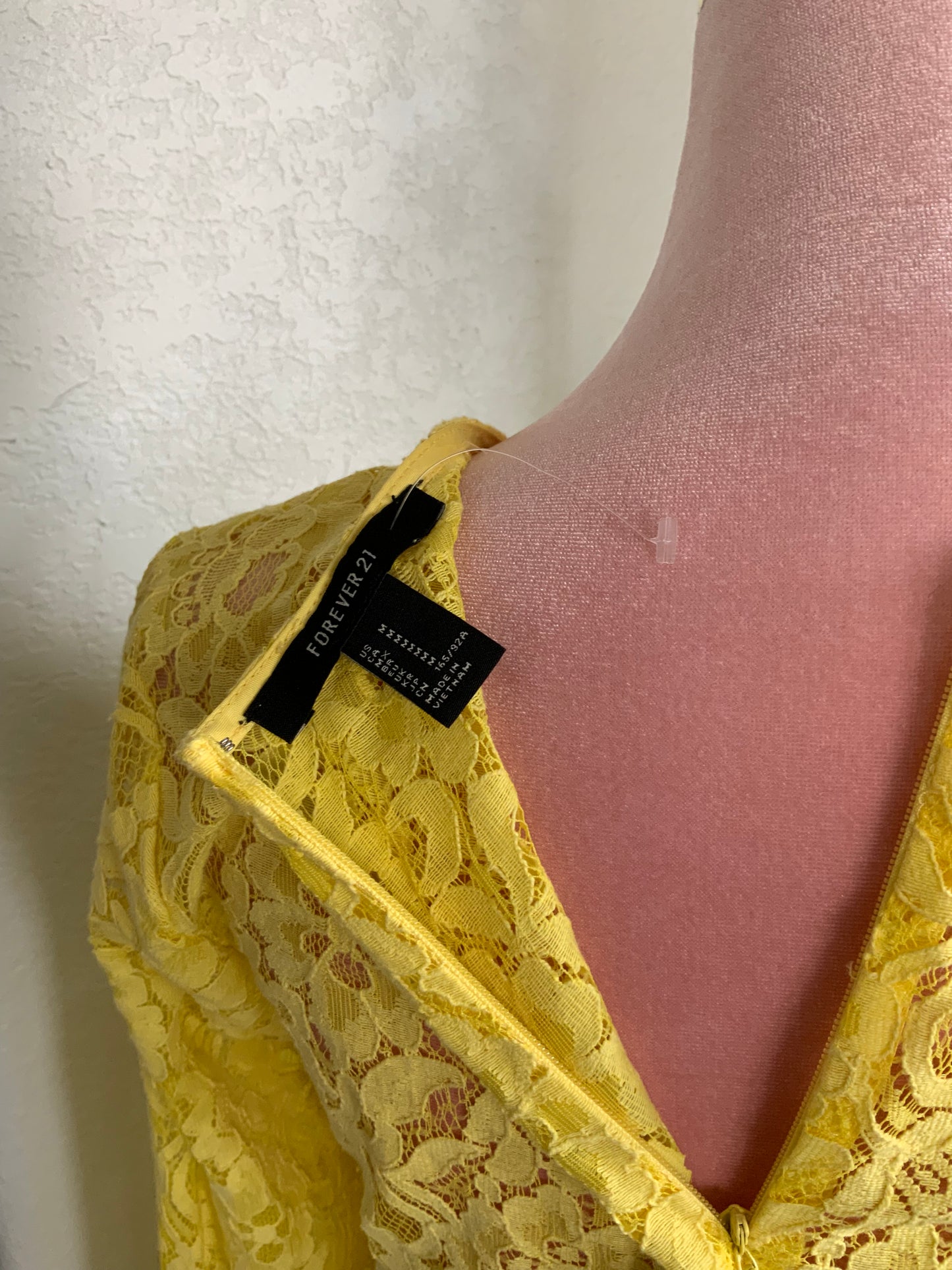 Forever 21 Yellow Dress