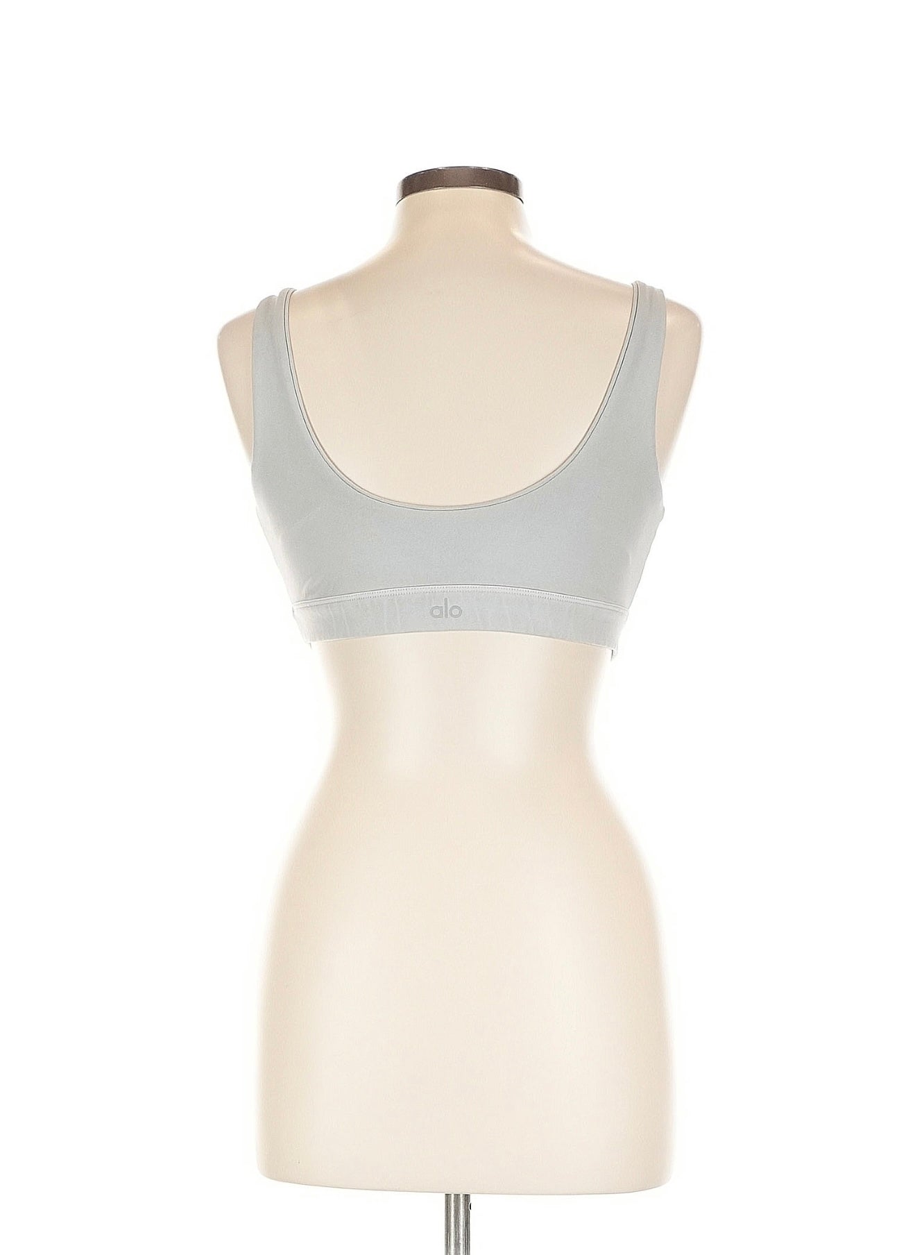 ALO Yoga Light Gray Bra – MEZZ CLOSET